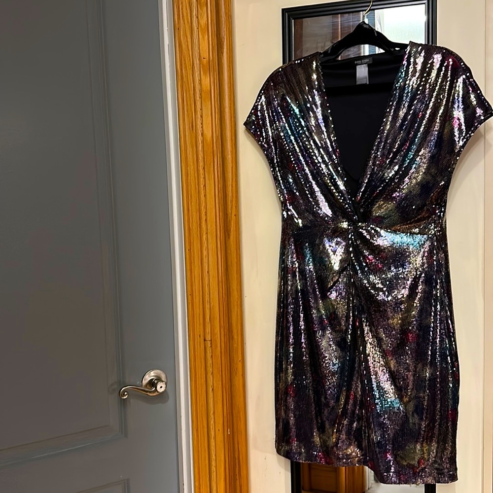 Sequined Bisou Bisou Midi Dress
